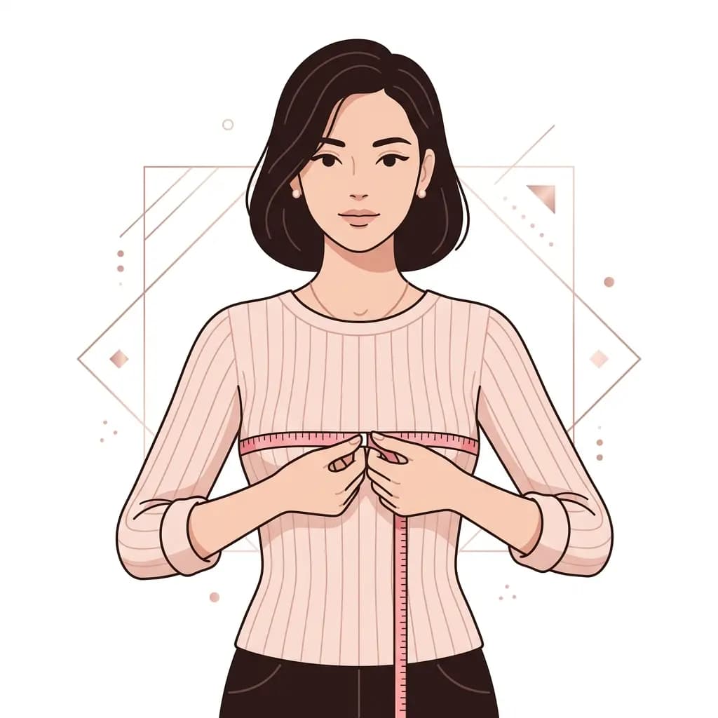 How to measure bust for UK bra cup size
