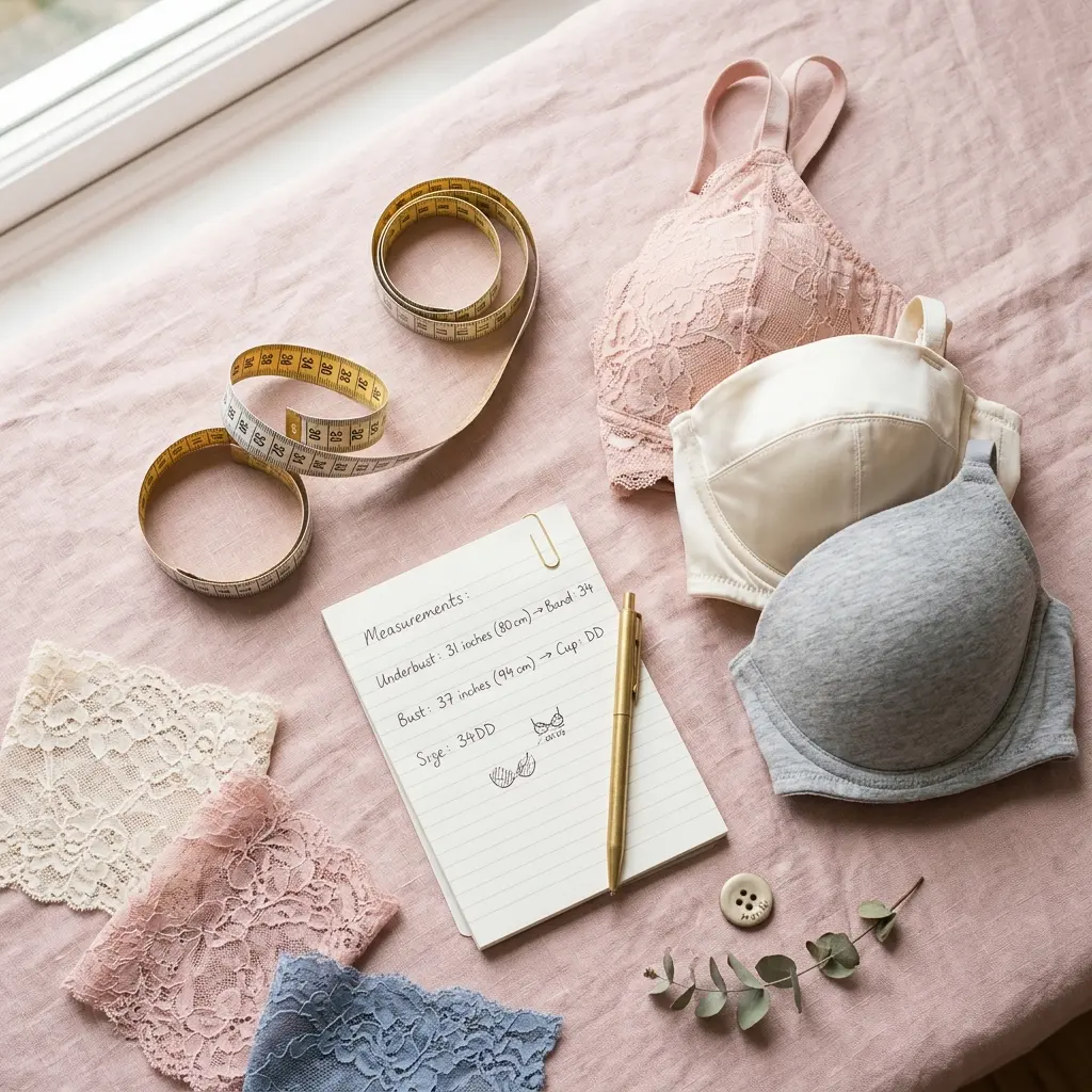 Bra Size Chart UK — Find Your Real Size in 2026